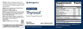 Metagenics Thyrosol - supplement