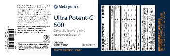 Metagenics Ultra Potent-C 500 - supplement