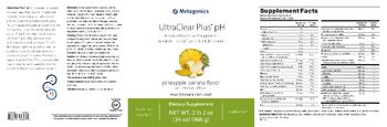 Metagenics UltraClear Plus pH Pineapple Banana Flavor - supplement