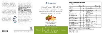 Metagenics UltraClear Renew Natural Chai Flavor - supplement