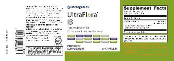 Metagenics UltraFlora IB - probiotic supplement