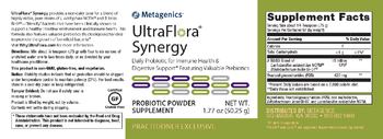 Metagenics UltraFlora Synergy - probiotic powder supplement
