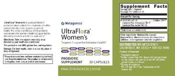 Metagenics UltraFlora Women's - probiotic supplement