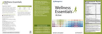 Metagenics Wellness Essentials Active - supplement