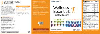 Metagenics Wellness Essentials Healthy Balance - supplement