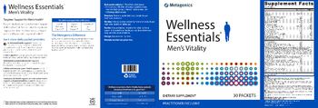 Metagenics Wellness Essentials Men's Vitality - supplement