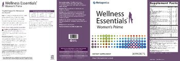 Metagenics Wellness Essentials Women's Prime - supplement