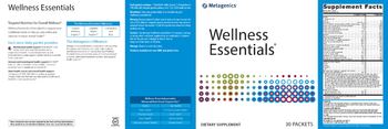 Metagenics Wellness Essentials - supplement