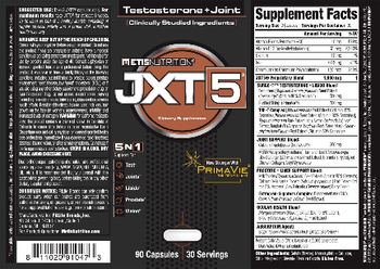 MetisNutrition JXT5 - supplement