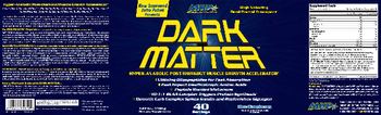 MHP Maximum Human Performance Dark Matter Blue Raspberry - supplement