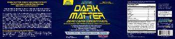 MHP Maximum Human Performance Dark Matter Zero Carb Concentrate Fruit Punch - supplement
