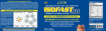 MHP Maximum Human Performance IsoFast50 Chocolate Milkshake - supplement