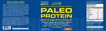 MHP Maximum Human Performance Paleo Protein Triple Chocolate - supplement