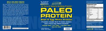 MHP Maximum Human Performance Paleo Protein Vanilla Almond - supplement