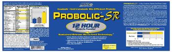 MHP Maximum Human Performance Probolic-SR Orange Cream - supplement