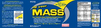 MHP Maximum Human Performance Up Your Mass Strawberry - supplement