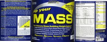 MHP Maximum Human Performance Up Your Mass Vanilla - supplement
