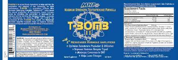 MHP Maximum Human Performance T-Bomb II - supplement