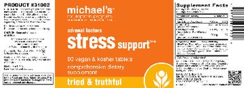 Michael's Naturopathic Programs Adrenal Factors Stress Support - comprehensive supplement