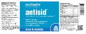 Michael's Naturopathic Programs Antisid - mineral herb supplement