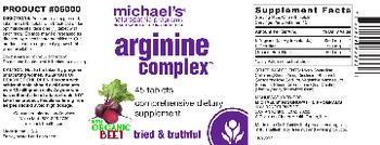 Michael's Naturopathic Programs Arginine Complex - comprehensive supplement