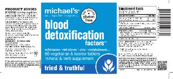 Michael's Naturopathic Programs Blood Detoxification Factors - mineral herb supplement