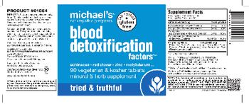 Michael's Naturopathic Programs Blood Detoxification Factors - mineral herb supplement