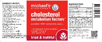 Michael's Naturopathic Programs Cholesterol Metabolism Factors - vitamin mineral herb supplement