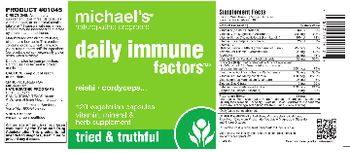 Michael's Naturopathic Programs Daily Immune Factors - vitamin mineral herb supplement