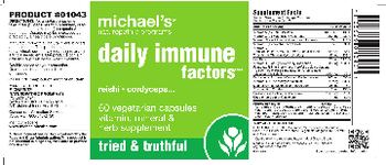 Michael's Naturopathic Programs Daily Immune Factors - vitamin mineral herb supplement