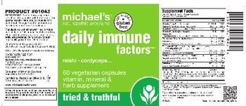 Michael's Naturopathic Programs Daily Immune Factors - vitamin mineral herb supplement