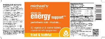 Michael's Naturopathic Programs Energy Support - vitamin herb supplement