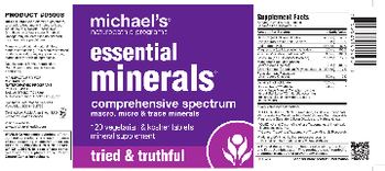 Michael's Naturopathic Programs Essential Minerals - mineral supplement