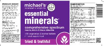 Michael's Naturopathic Programs Essential Minerals - mineral supplement