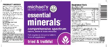 Michael's Naturopathic Programs Essential Minerals - mineral supplement