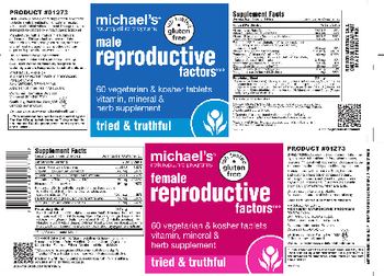 Michael's Naturopathic Programs Female Reproductive Factors - comprehensive supplement