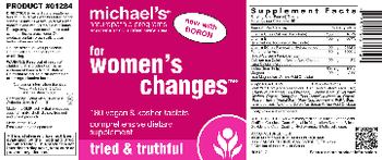 Michael's Naturopathic Programs For Women's Changes - comprehensive supplement