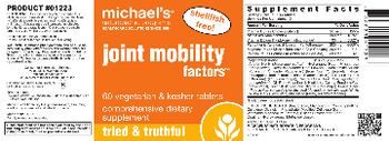 Michael's Naturopathic Programs Joint Mobility Factors - comprehensive supplement