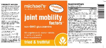 Michael's Naturopathic Programs Joint Mobility Factors - vitamin mineral herb supplement