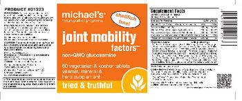 Michael's Naturopathic Programs Joint Mobility Factors - vitamin mineral herb supplement