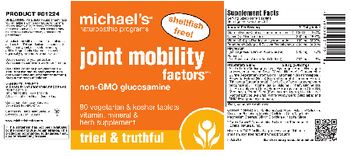 Michael's Naturopathic Programs Joint Mobility Factors - vitamin mineral herb supplement