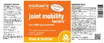 Michael's Naturopathic Programs Joint Mobility Factors - vitamin mineral herb supplement