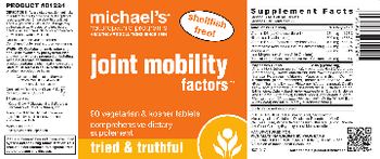 Michael's Naturopathic Programs Joint Mobility Factors - comprehensive supplement