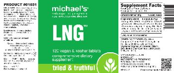 Michael's Naturopathic Programs LNG - comprehensive supplement