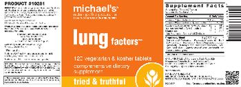 Michael's Naturopathic Programs Lung Factors - comprehensive supplement