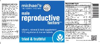 Michael's Naturopathic Programs Male Reproductive Factors - vitamin mineral herb supplement