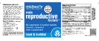 Michael's Naturopathic Programs Male Reproductive Factors - vitamin mineral herb supplement