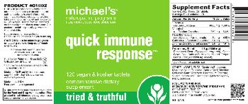 Michael's Naturopathic Programs Quick Immune Response - comprehensive supplement