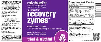 Michael's Naturopathic Programs Recovery Zymes - proteolytic enzyme supplement