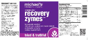 Michael's Naturopathic Programs Recovery Zymes - supplement